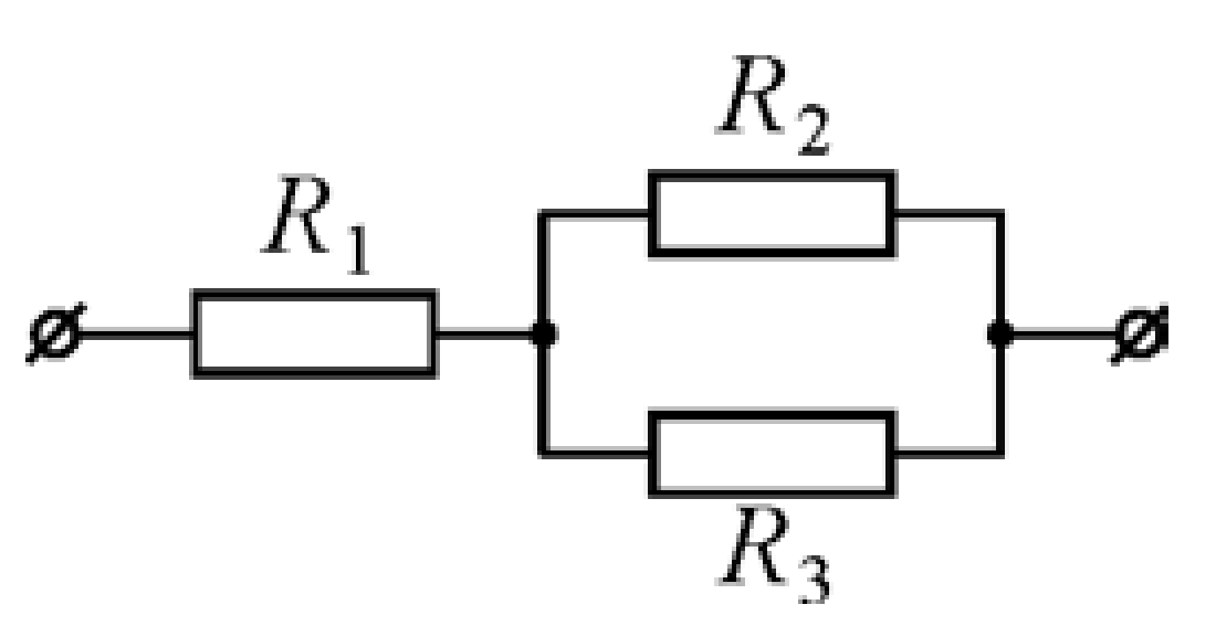 На рисунке представлен электрической цепи