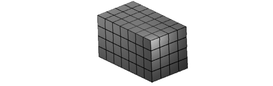 На покраску 1 кубика со всех сторон
