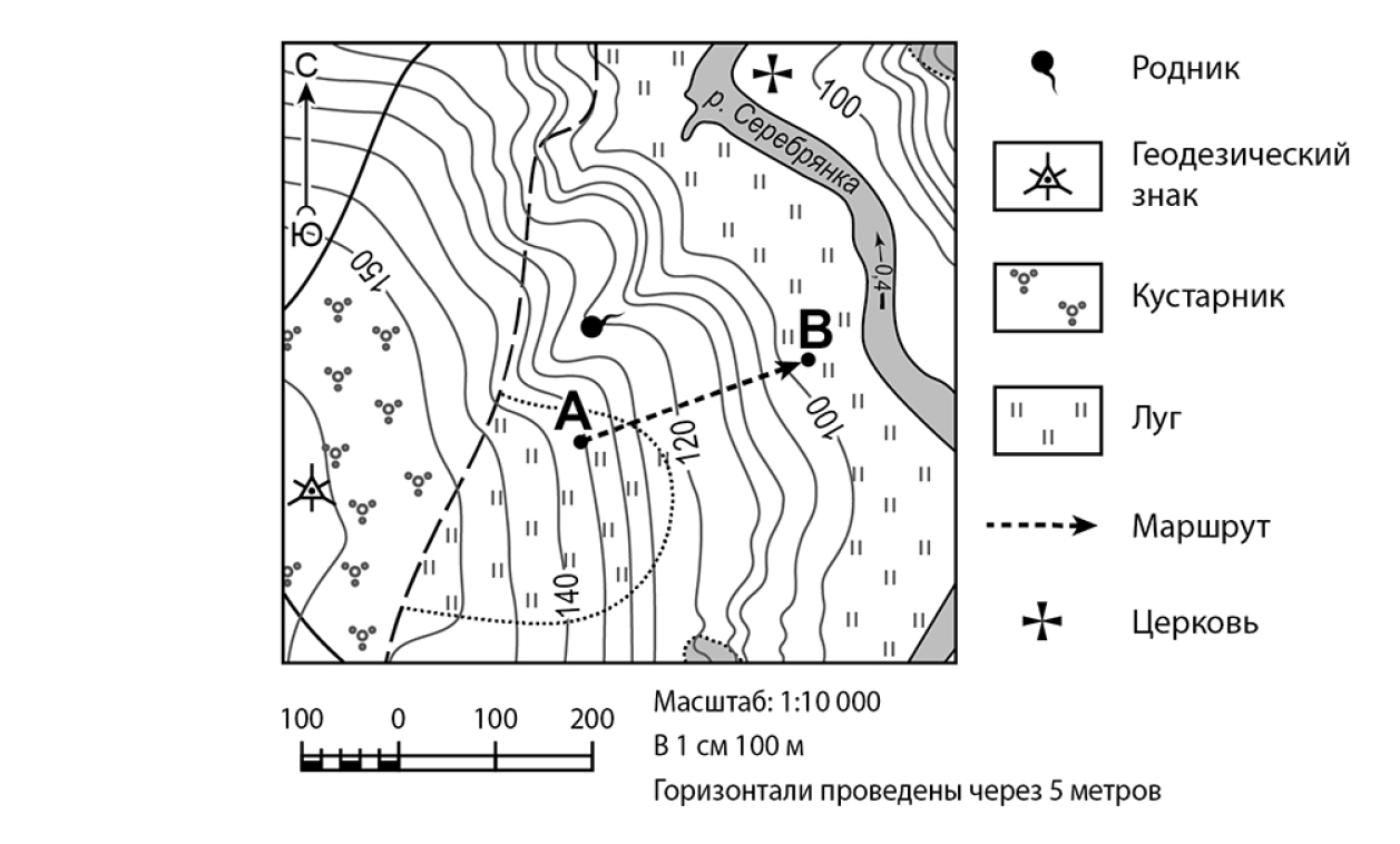 Топографическая карта дороги. Фрагмент топографической карты. Фрагмент топографической карты 5 класс. На каком берегу. В каком направлении от родника расположена Церковь.