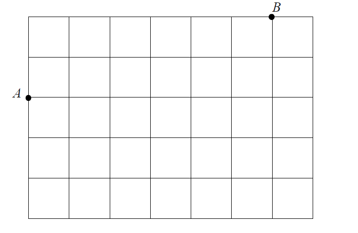 План местности разбит на квадраты сторона квадрата равна 15