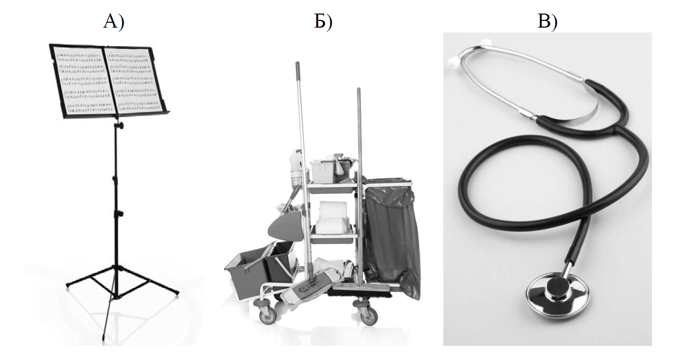 На фотографиях изображены предметы. ВПР профессии.