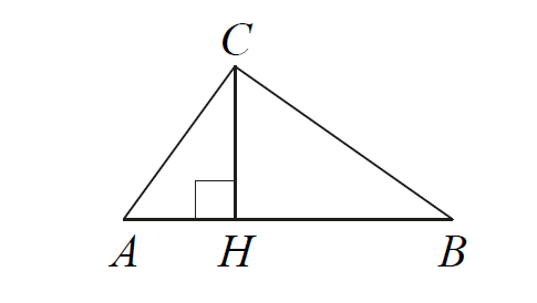 Гипотенузы ан ав ав. Треугольник АВС высота Ch Ah. На гипотенузу АВ прямоугольного треугольника АВС. На гипотенузу ab прямоугольного треугольника ABC опущена высота Ch, Ah. Высота прямоугольного треугольника АВС опущенная.