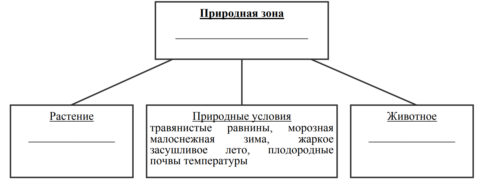 Заполните пустые ячейки на схеме выбрав слова и или словосочетания из приведенного списка впр