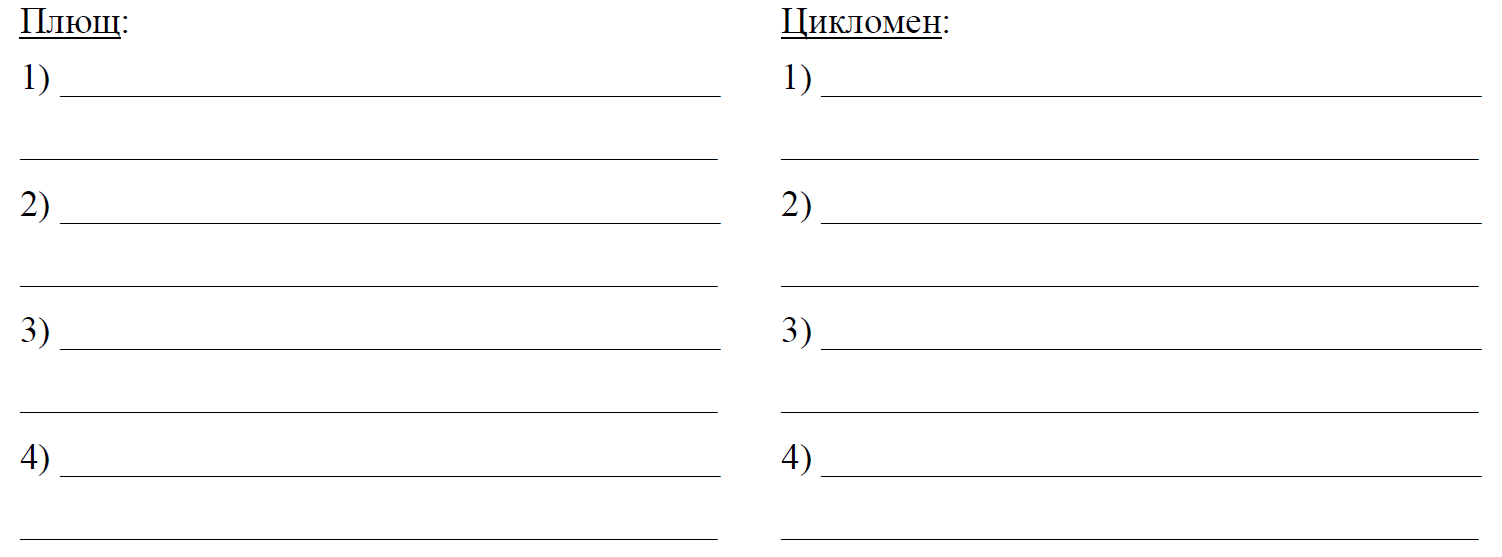 ВПР / Биология / 6 класс / 10 задание / 46 изображение 3